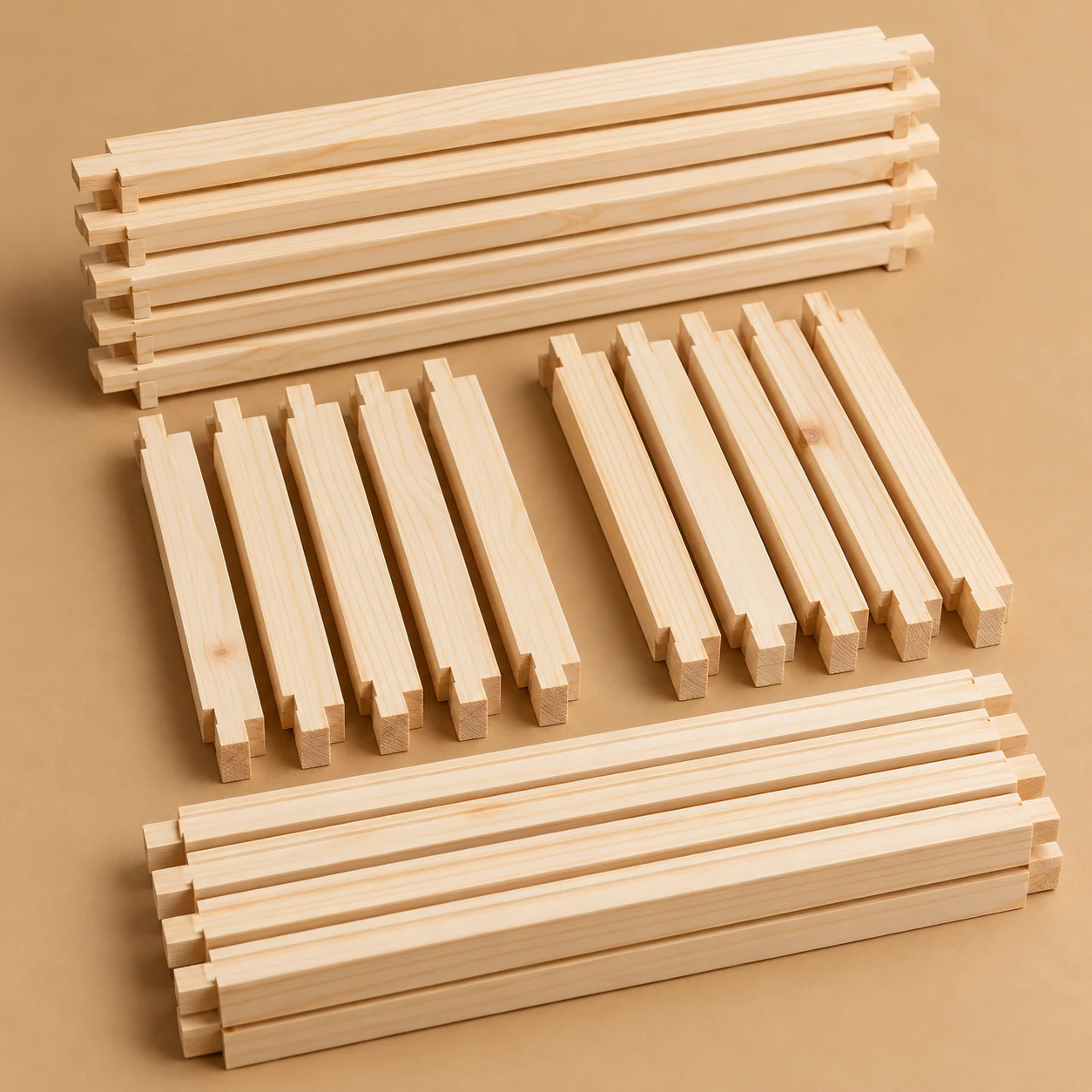Deep frame five-pack